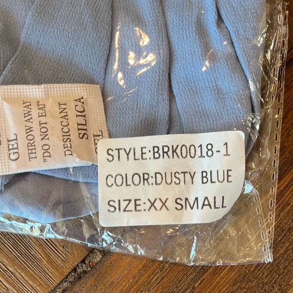 NWT Rock n Rags Dusty Blue Mini Skirt Size XXS - Picture 8 of 8